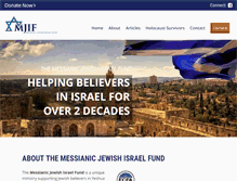 Tablet Screenshot of mjif.org